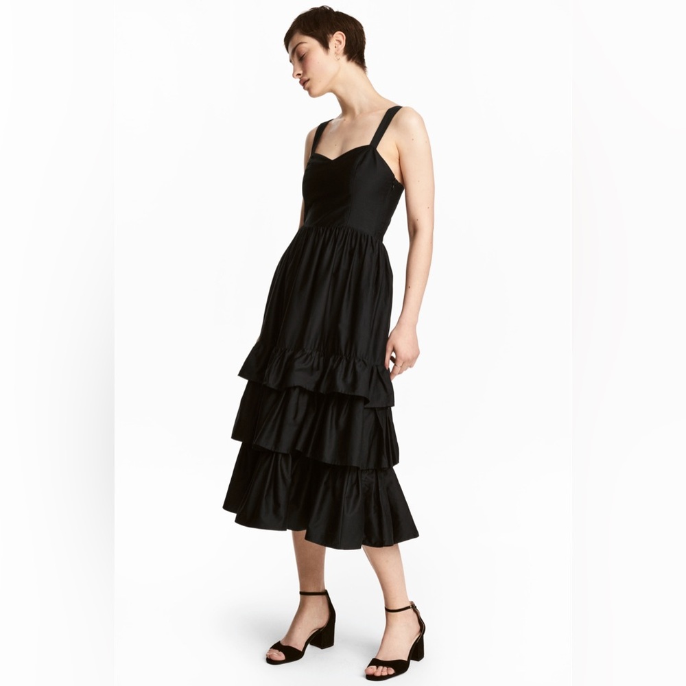 H&M Cotton Poplin Dress
